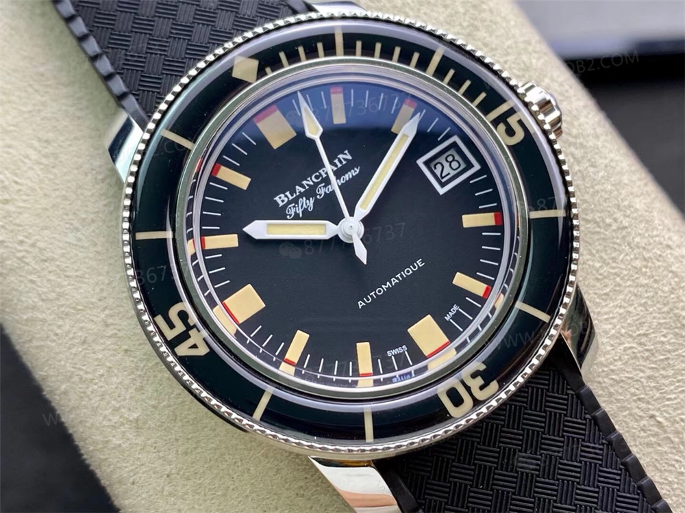 ZF Factory Blancpain Fifty Fathoms 5008B Barakuda işçiliği orijinaline uygun mu? ZF Factory üretimi olduğunu nasıl anlarız? — 2. fotoğraf
