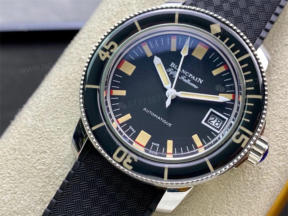 ZF Factory Blancpain Fifty Fathoms 5008B Barakuda işçiliği orijinaline uygun mu? ZF Factory üretimi olduğunu nasıl anlarız? — 3. fotoğraf
