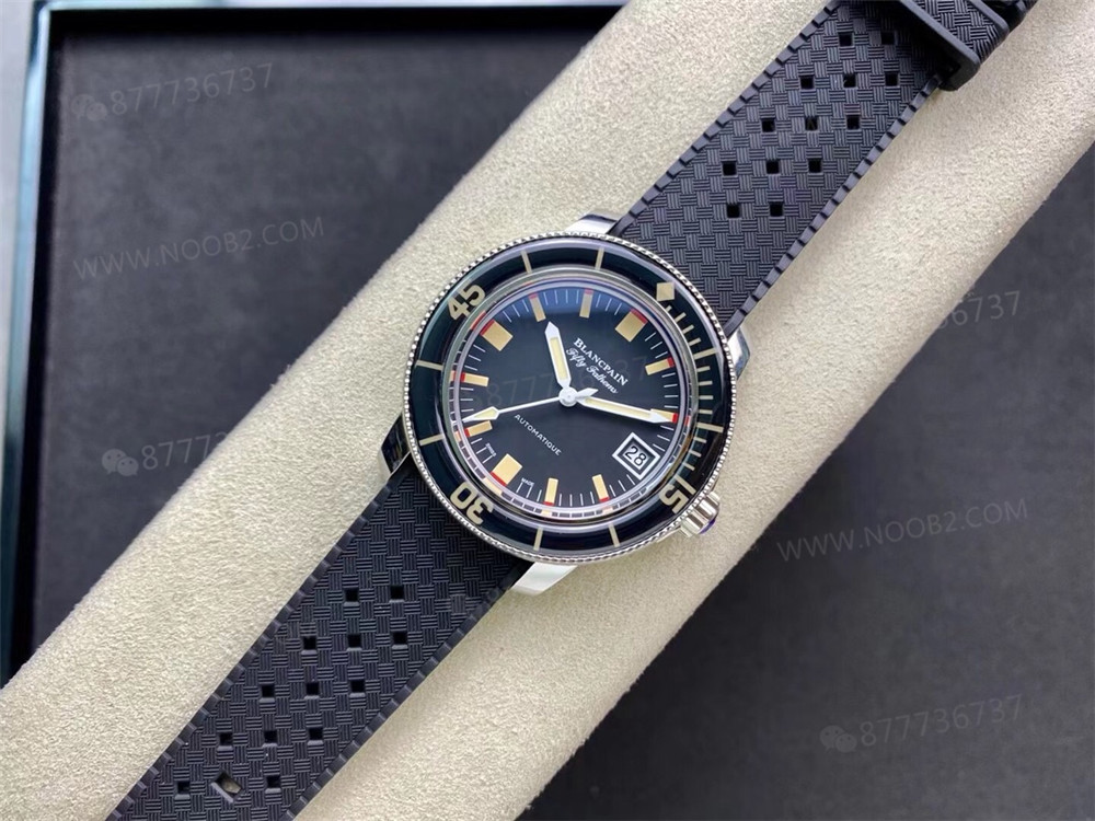 ZF Factory Blancpain Fifty Fathoms 5008B Barakuda işçiliği orijinaline uygun mu? ZF Factory üretimi olduğunu nasıl anlarız? — 4. fotoğraf