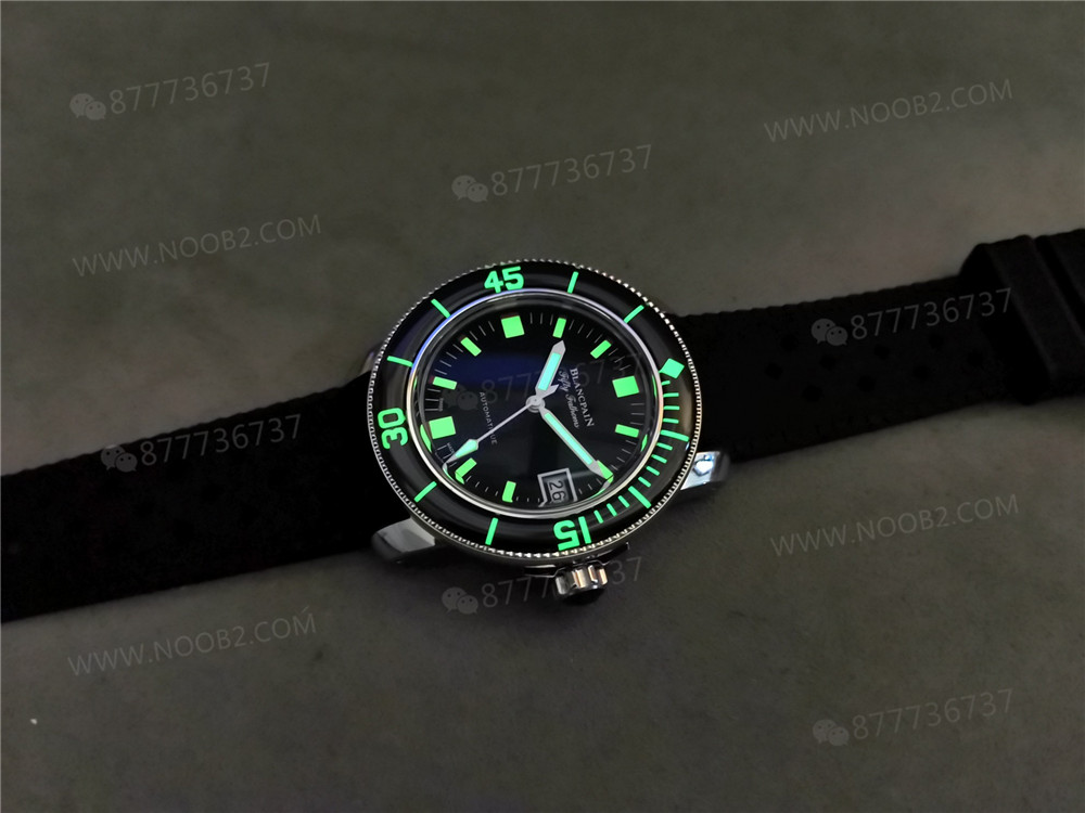 ZF Factory Blancpain Fifty Fathoms 5008B Barakuda işçiliği orijinaline uygun mu? ZF Factory üretimi olduğunu nasıl anlarız? — 11. fotoğraf