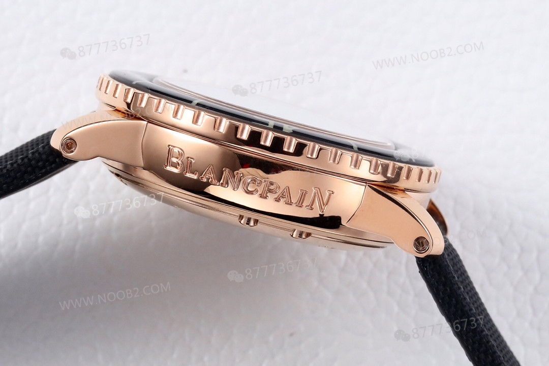 ZF Factory Blancpain Fifty Fathoms 5015 rose gold replika saatin rengi solar mı? — 7. fotoğraf