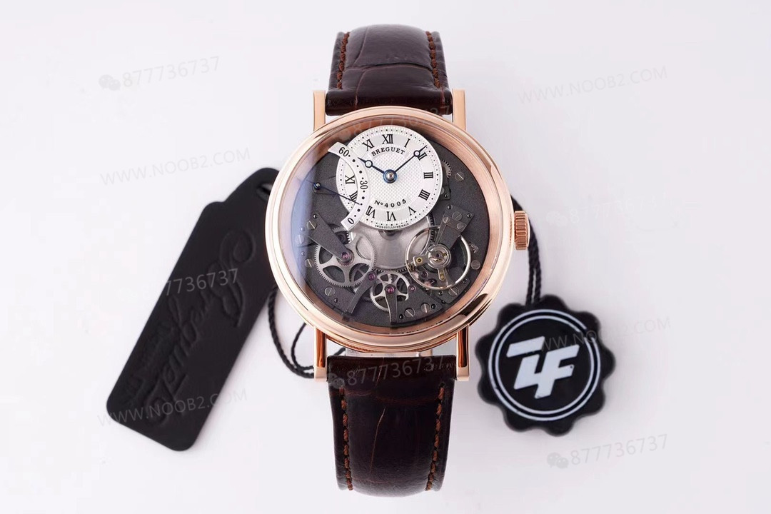 ZF Factory Breguet Tradition serisi retrograd saniyeli replika kol saati, rose gold — 1. fotoğraf