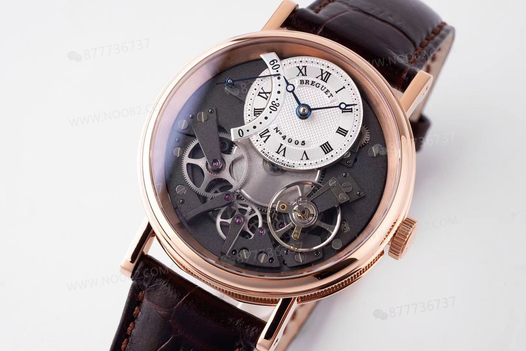 ZF Factory Breguet Tradition serisi retrograd saniyeli replika kol saati, rose gold — 3. fotoğraf