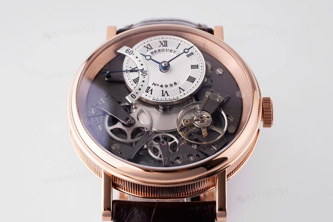ZF Factory Breguet Tradition serisi retrograd saniyeli replika kol saati, rose gold — 4. fotoğraf