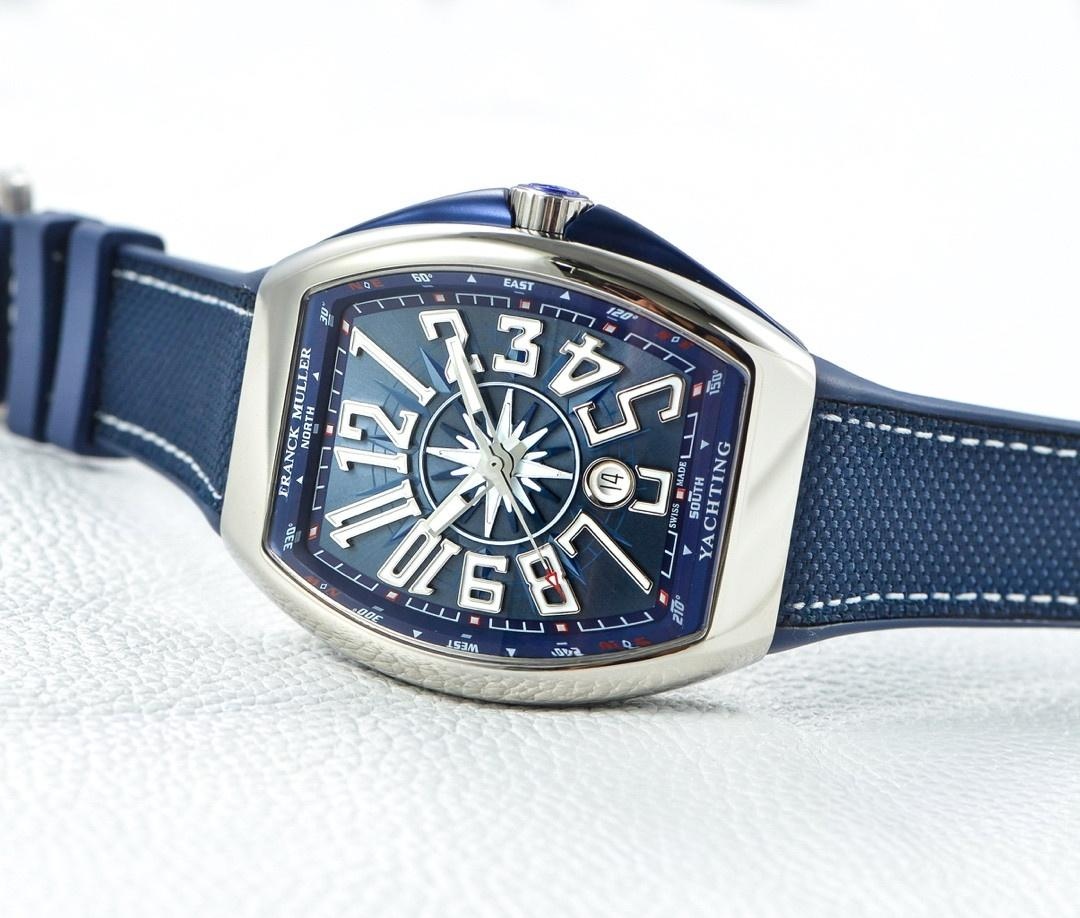 ZF Factory Franck Muller V45 Mavi Yacht Replika Saat İncelemesi — 2. fotoğraf