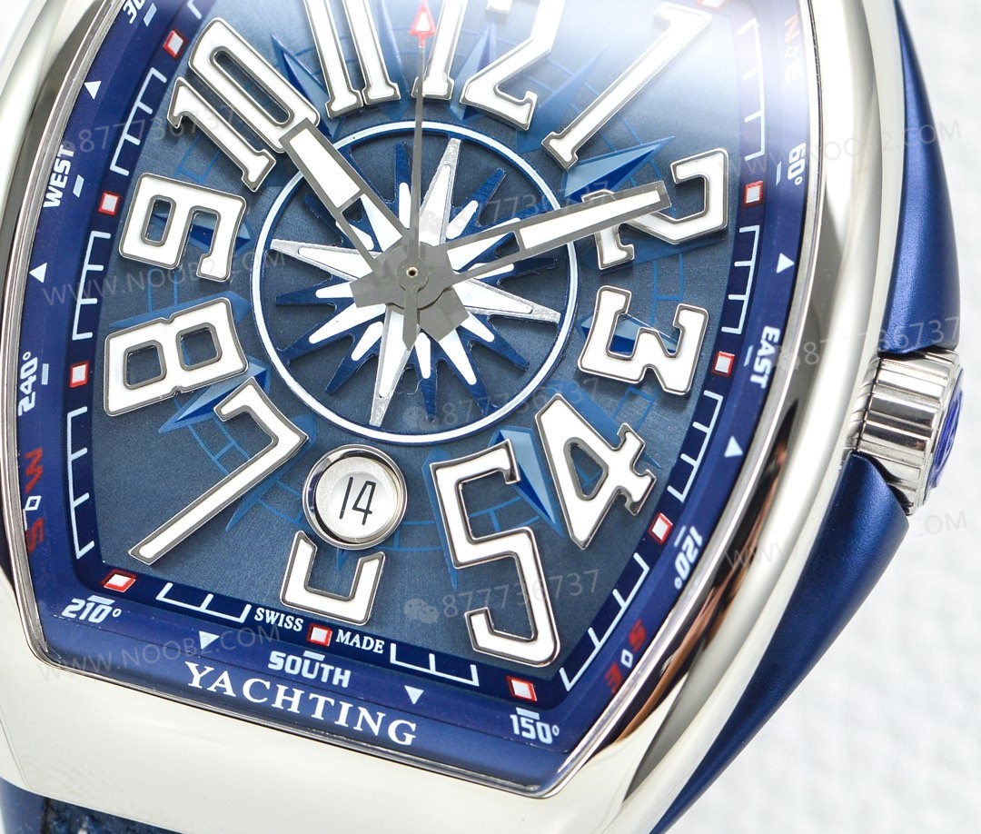 ZF Factory Franck Muller V45 Mavi Yacht Replika Saat İncelemesi — 4. fotoğraf