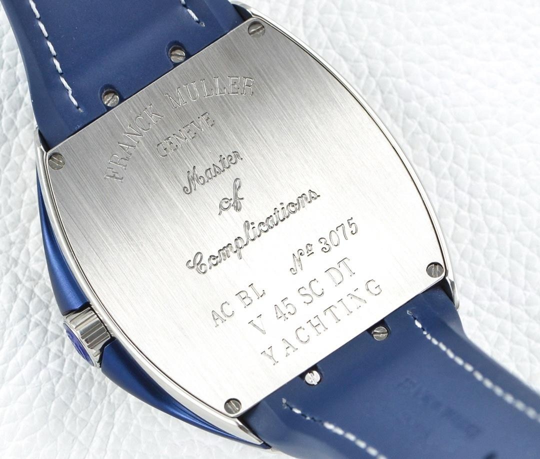 ZF Factory Franck Muller V45 Mavi Yacht Replika Saat İncelemesi — 7. fotoğraf