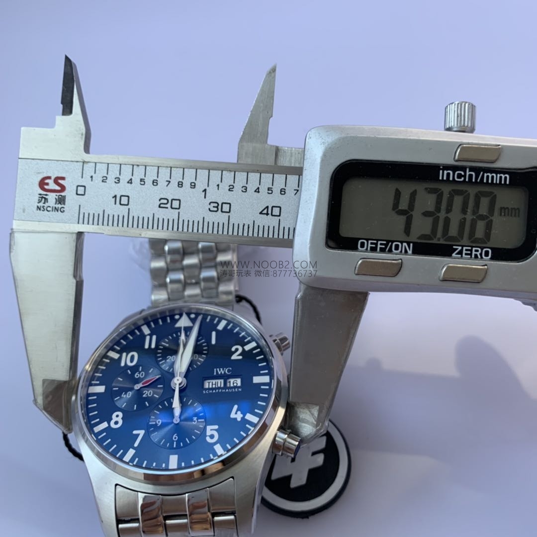 ZF Factory IWC Pilot Kronograf "Küçük Prens" replikası nasıl olmuş? — 4. fotoğraf