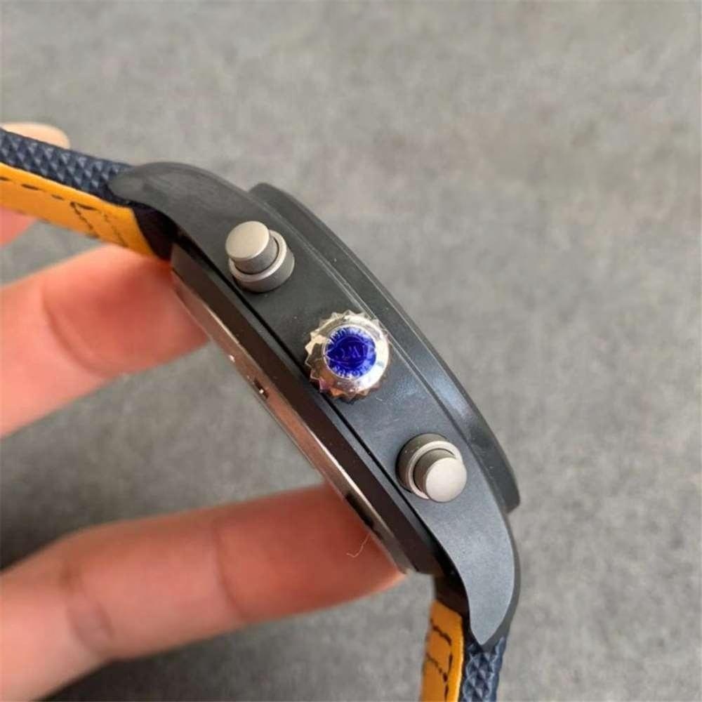 ZF Factory IWC Pilot Serisi «Blue Angels Özel Versiyonu» Kronograf Kol Saati İşçilik İncelemesi — 6. fotoğraf