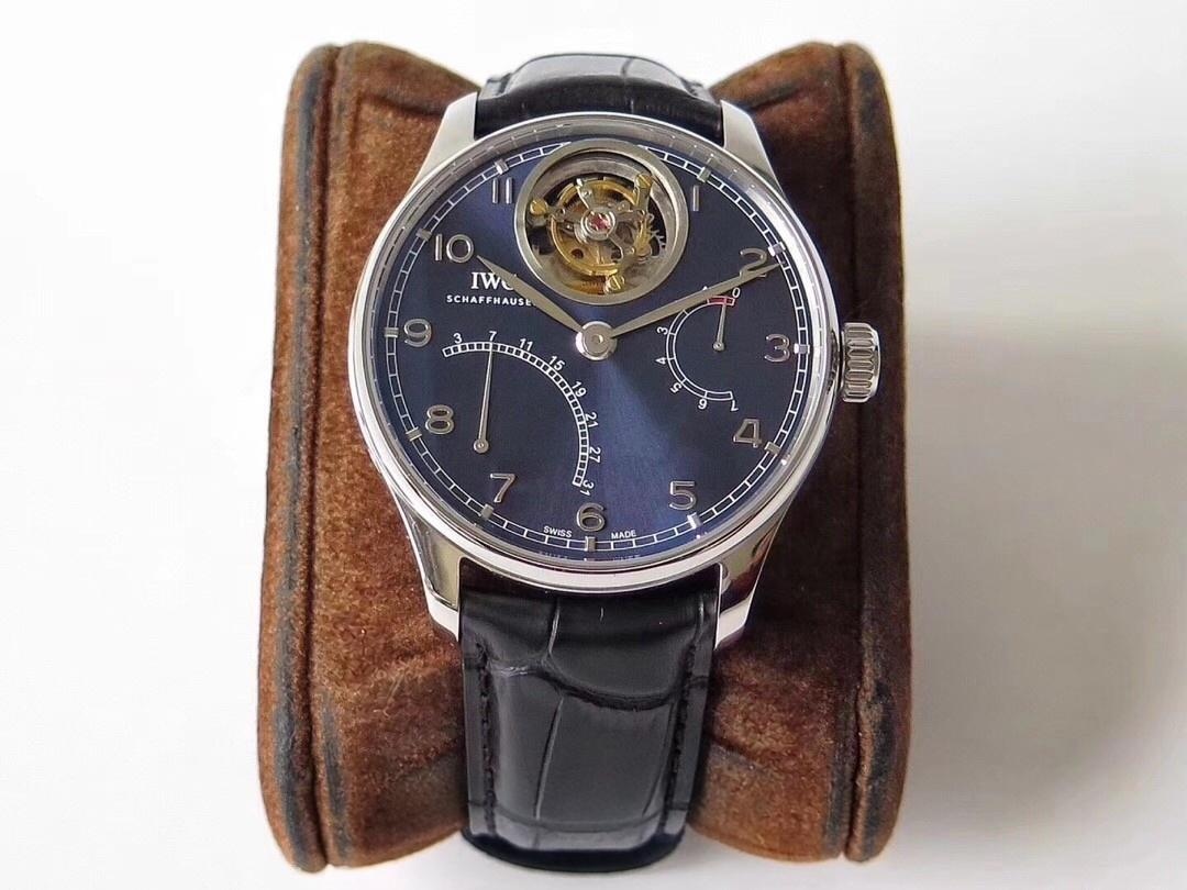 ZF Factory IWC Portugieser 12 Pozisyon Tourbillon Flyback Takvim Gerçek Güç Rezervi Göstergesi 44 mm Replika Saat İncelemesi — 11. fotoğraf
