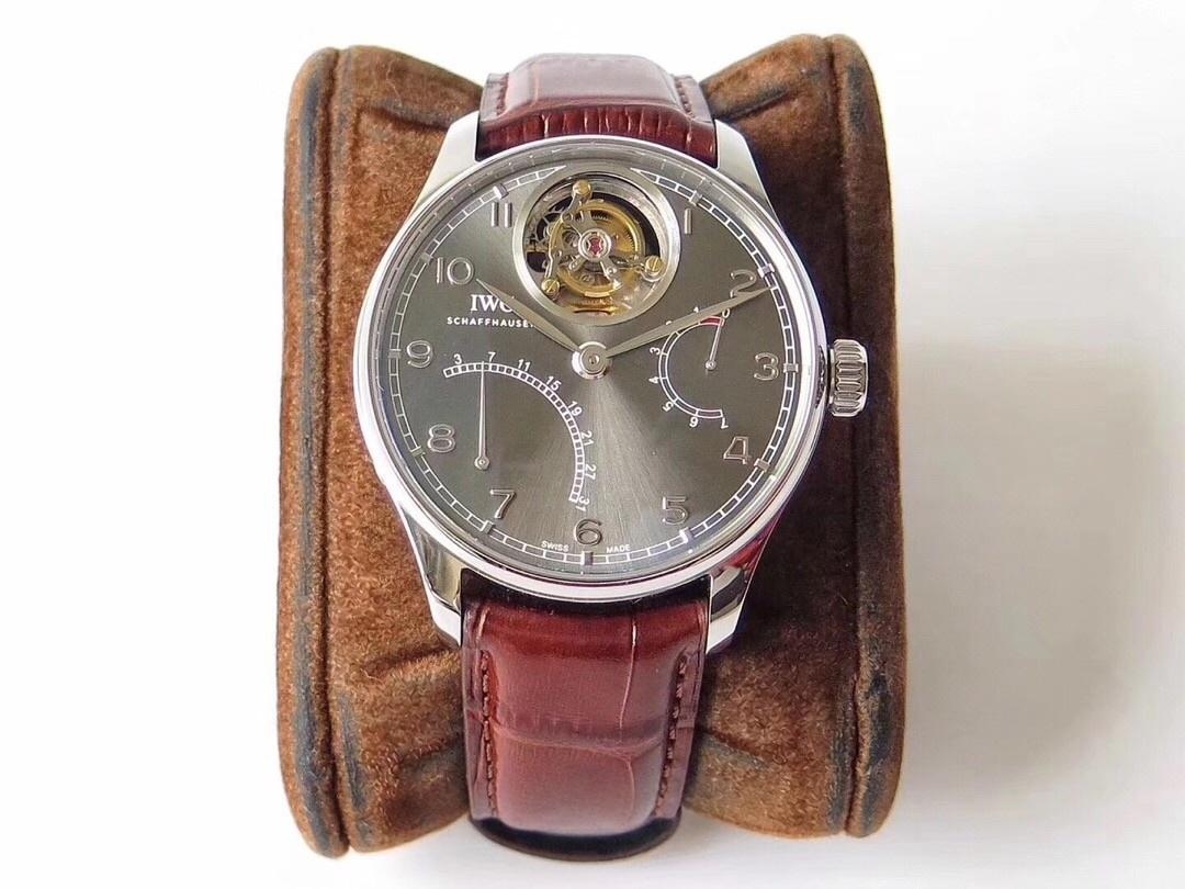 ZF Factory IWC Portugieser 12 Pozisyon Tourbillon Flyback Takvim Gerçek Güç Rezervi Göstergesi 44 mm Replika Saat İncelemesi — 12. fotoğraf