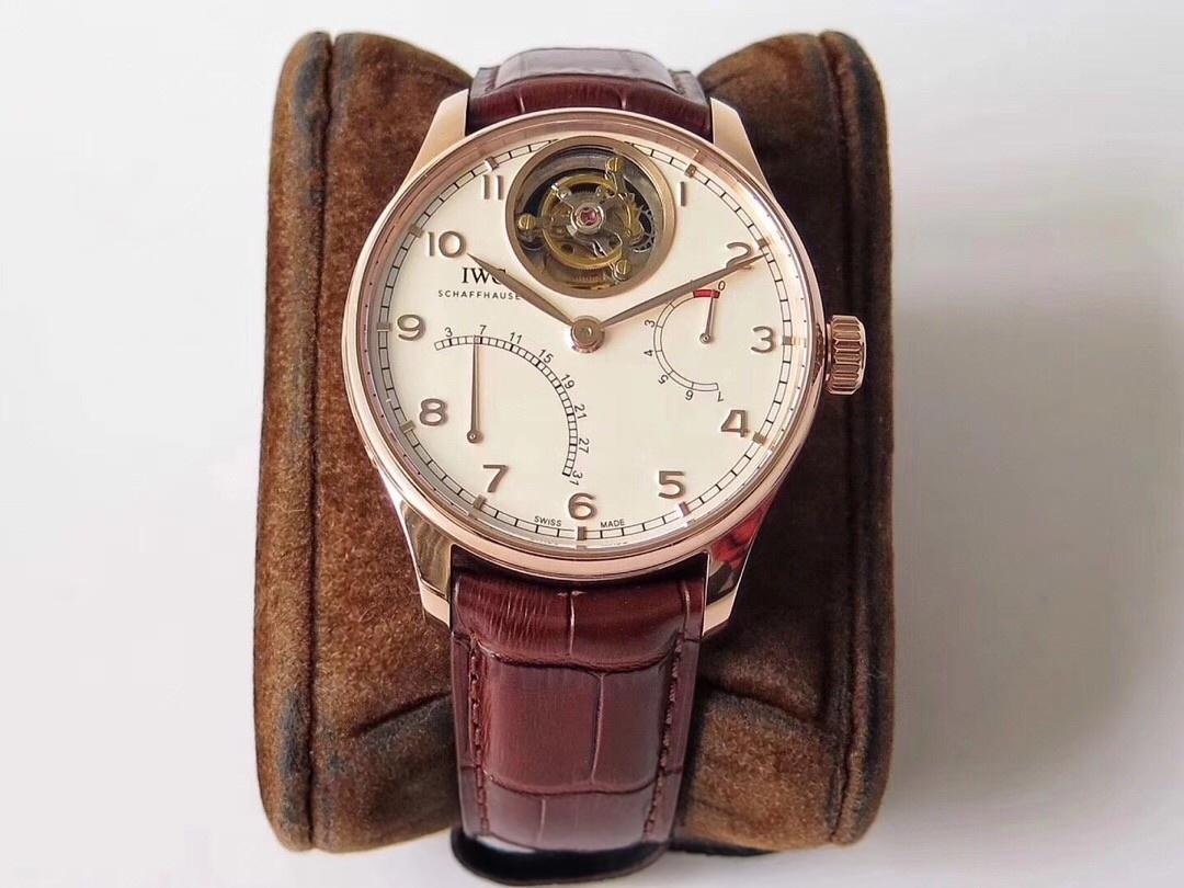 ZF Factory IWC Portugieser 12 Pozisyon Tourbillon Flyback Takvim Gerçek Güç Rezervi Göstergesi 44 mm Replika Saat İncelemesi — 13. fotoğraf