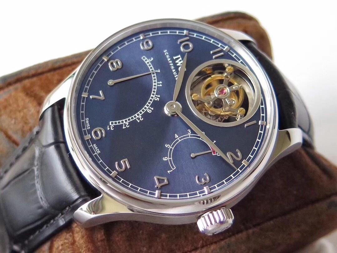 ZF Factory IWC Portugieser 12 Pozisyon Tourbillon Flyback Takvim Gerçek Güç Rezervi Göstergesi 44 mm Replika Saat İncelemesi — 15. fotoğraf