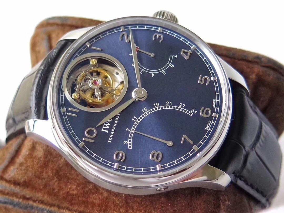 ZF Factory IWC Portugieser 12 Pozisyon Tourbillon Flyback Takvim Gerçek Güç Rezervi Göstergesi 44 mm Replika Saat İncelemesi — 27. fotoğraf