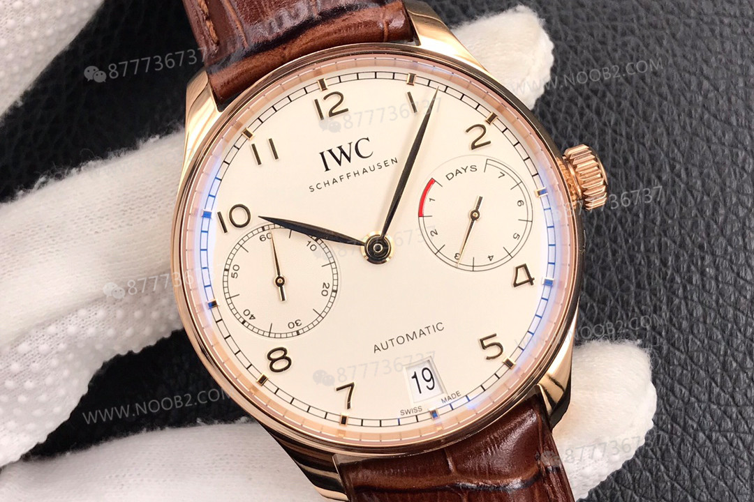 ZF Factory IWC Portugieser 7 Gün V5 Rose Gold işçiliği ilk bakışta belli olur mu? — 2. fotoğraf