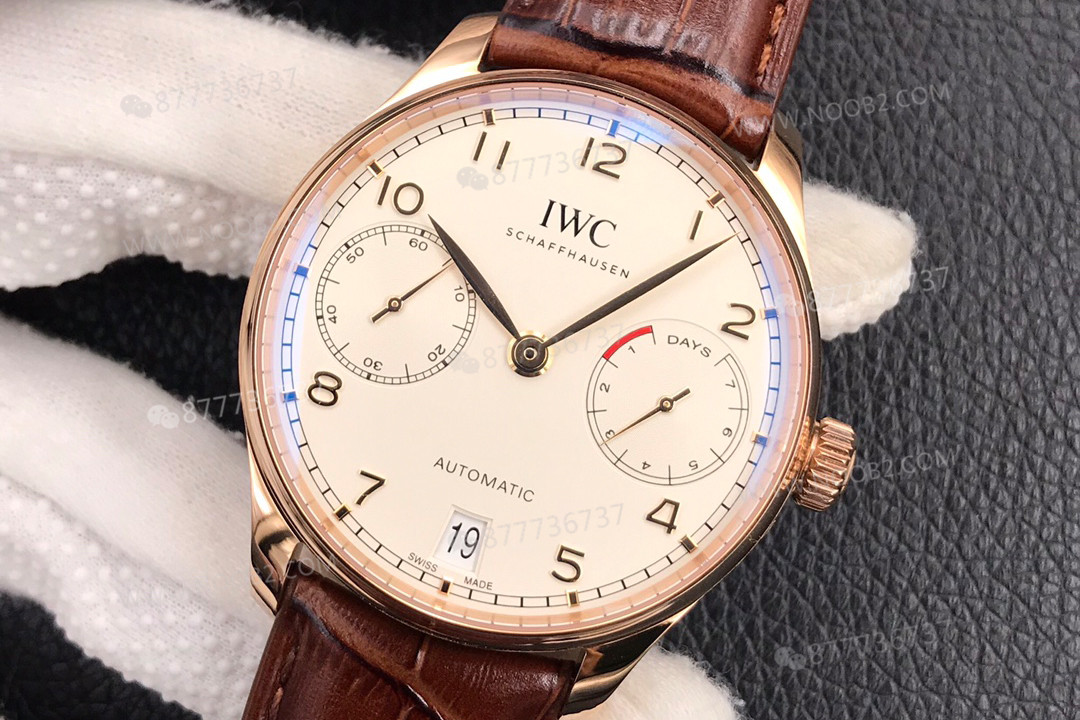 ZF Factory IWC Portugieser 7 Gün V5 Rose Gold işçiliği ilk bakışta belli olur mu? — 3. fotoğraf