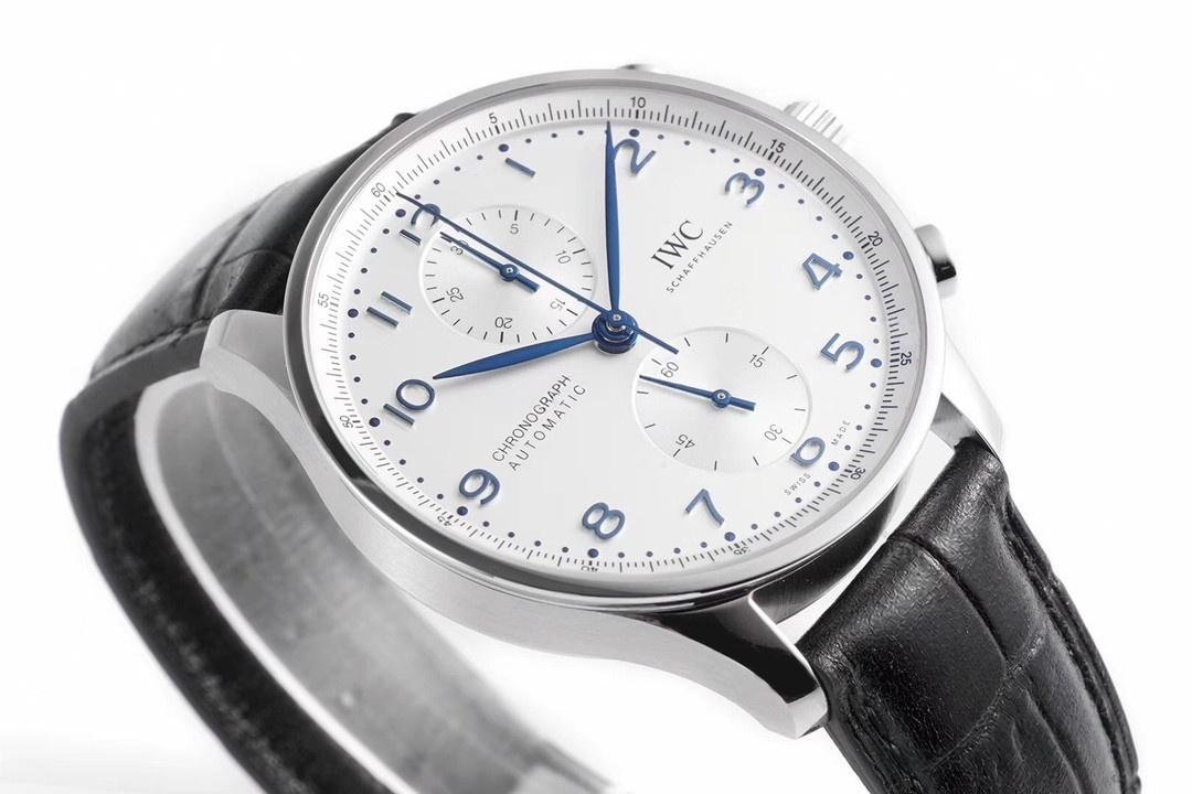 ZF Factory IWC Portugieser Kronograf açık arkalı IW371605 işçiliği nasıl? — 6. fotoğraf