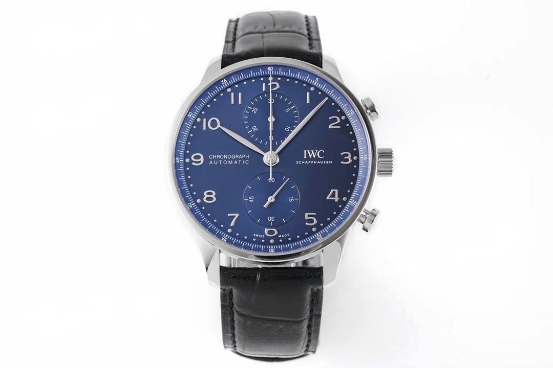 ZF Factory IWC Portugieser Kronograf açık arkalı IW371605 işçiliği nasıl? — 11. fotoğraf
