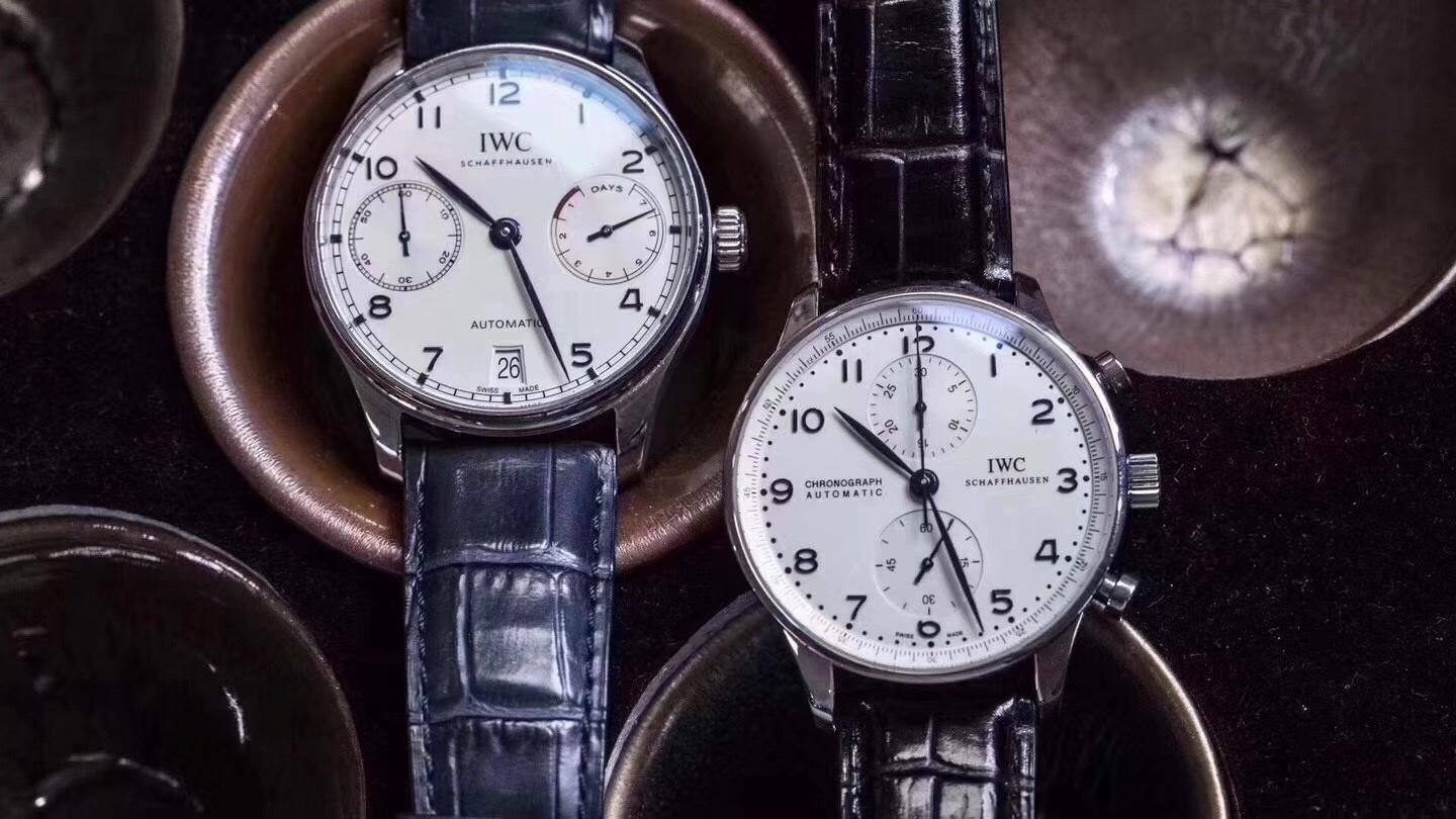 ZF Factory IWC Portugieser Kronograf ile Portugieser 7 Günlük karşılaştırması: Hangisi almaya değer? — 2. fotoğraf