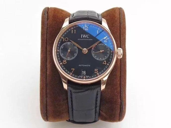 ZF Factory IWC Portugieser Seri 7 mavi akrep-yelkovanlı replika saati hangi seviyede? Orijinaliyle karıştırılabilir mi? — 3. fotoğraf