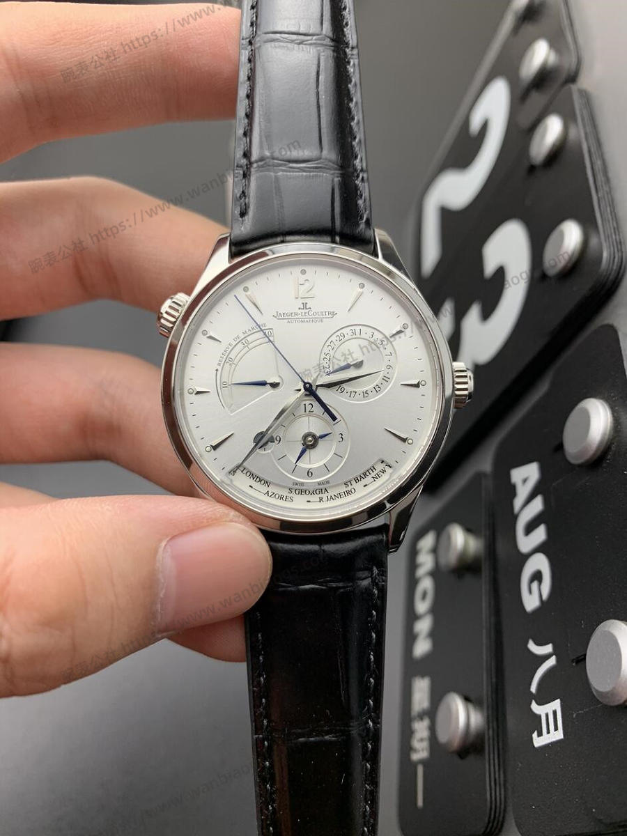 ZF Factory Jaeger-LeCoultre Master Geographic serisi 1428421 kol saati — 1. fotoğraf