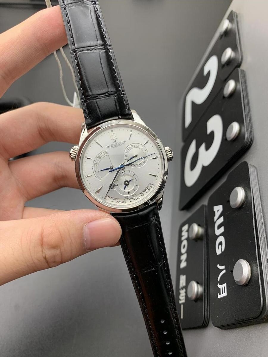 ZF Factory Jaeger-LeCoultre Master Geographic serisi 1428421 kol saati — 6. fotoğraf