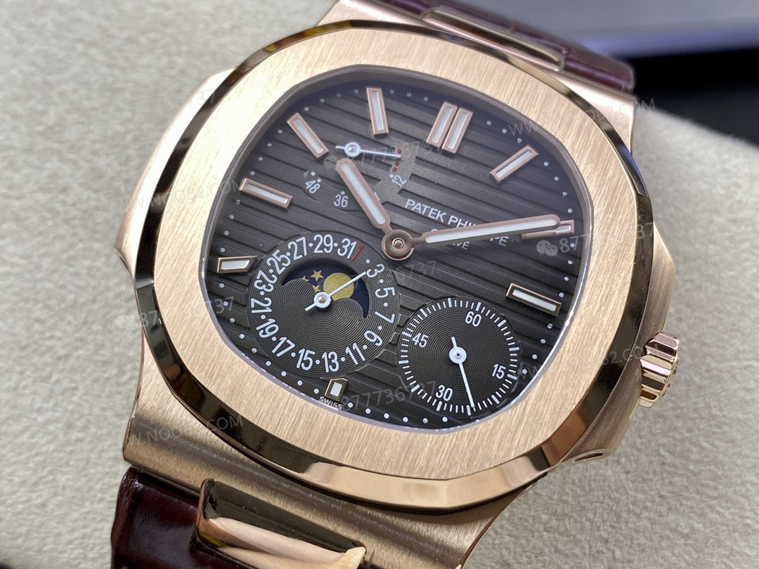 ZF Factory Patek Nautilus 5712R rose gold gerçek güç rezervine güncellenecek mi? — 3. fotoğraf