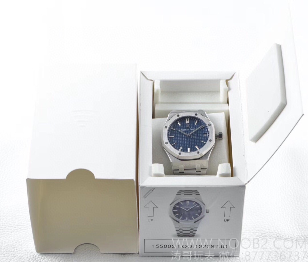 ZF Factory resmi sitesi: Yeni Audemars Piguet Royal Oak 15500 replika saat nasıl? AP 15400 ile karşılaştırıldığında ne fark var? — 20. fotoğraf