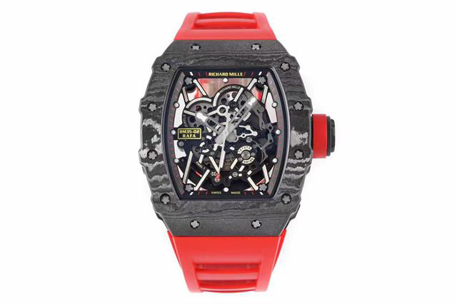 ZF Factory Richard Mille RM035-2 ABD İşbirliği Modifiye Karbon Fiber Kol Saati İncelemesi — 1. fotoğraf