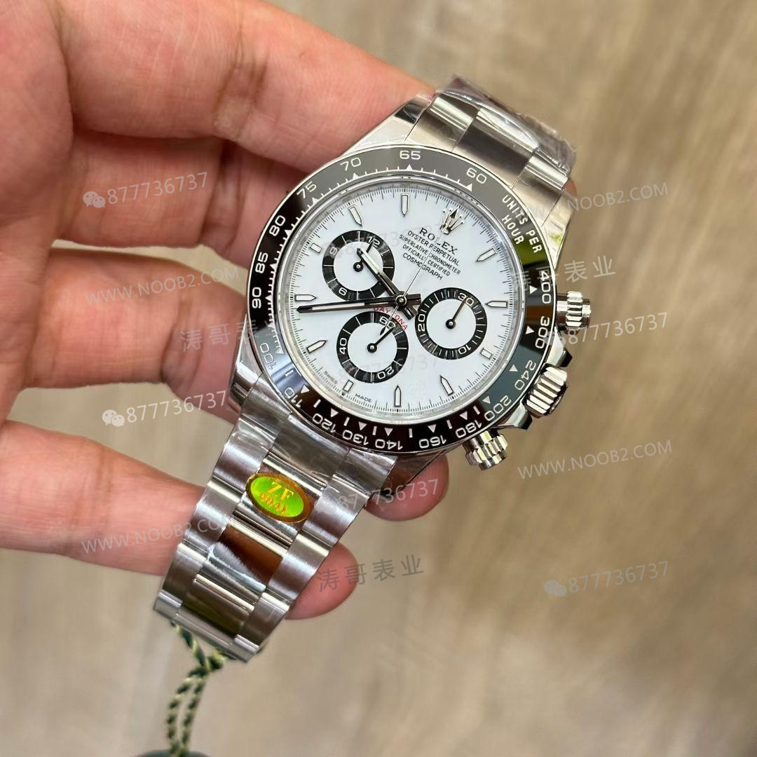 ZF Factory Rolex 2023 yeni Daytona m126500ln panda işçiliği nasıl? — 6. fotoğraf