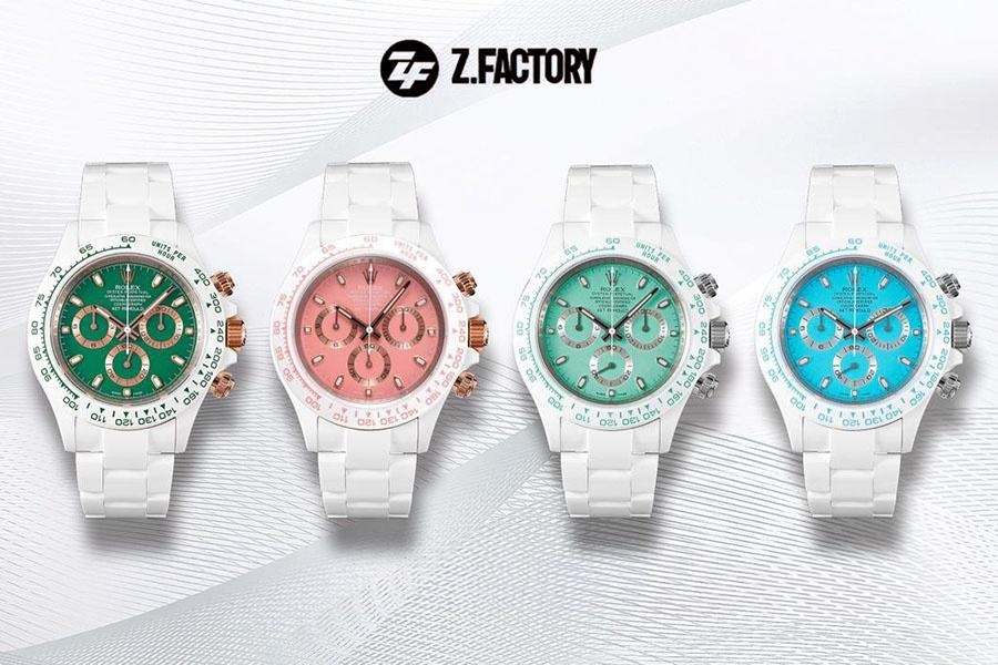 ZF Factory Rolex AET Daytona replika saat nasıl - Görsel açıdan çok çekici Daytona modifiye saat — 1. fotoğraf