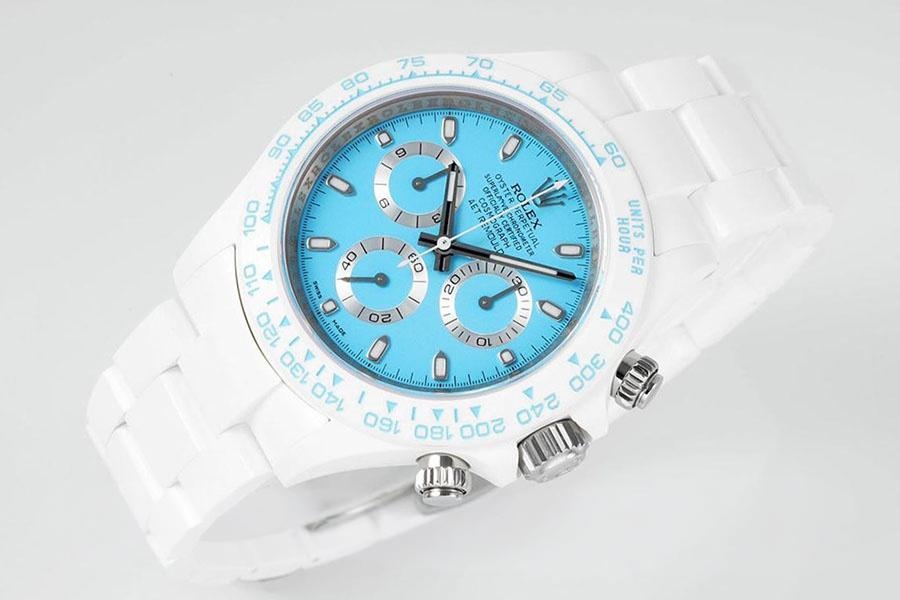 ZF Factory Rolex AET Daytona replika saat nasıl - Görsel açıdan çok çekici Daytona modifiye saat — 2. fotoğraf