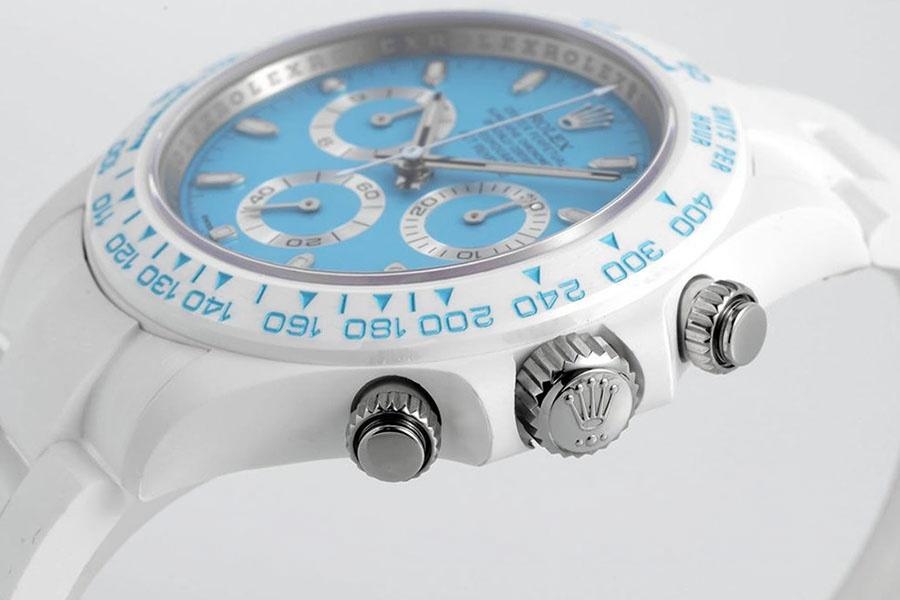 ZF Factory Rolex AET Daytona replika saat nasıl - Görsel açıdan çok çekici Daytona modifiye saat — 3. fotoğraf