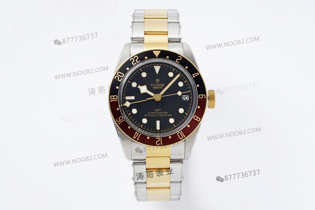 ZF Factory Tudor Black Bay GMT sasparilla bezelli M79833 ilk bakışta replika olduğu anlaşılır mı? — 1. fotoğraf