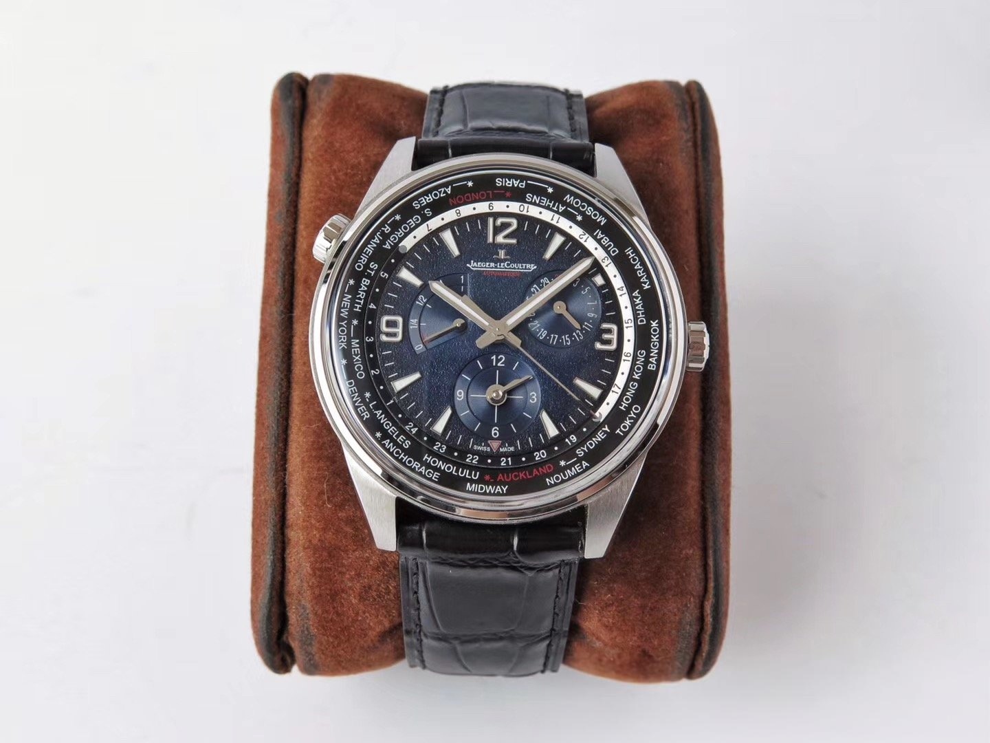 ZF Factory yeni ürün: Jaeger-LeCoultre Polaris serisi Geophysic World Time saat (904847J) — 2. fotoğraf