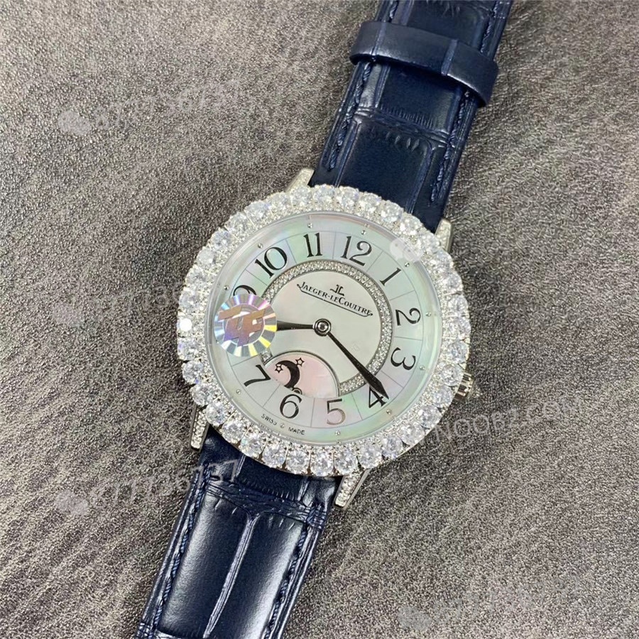 ZF Jaeger-LeCoultre Rendez-Vous Q3523570 Bezeli Elmas Taşlı Kadın Saati — 2. fotoğraf