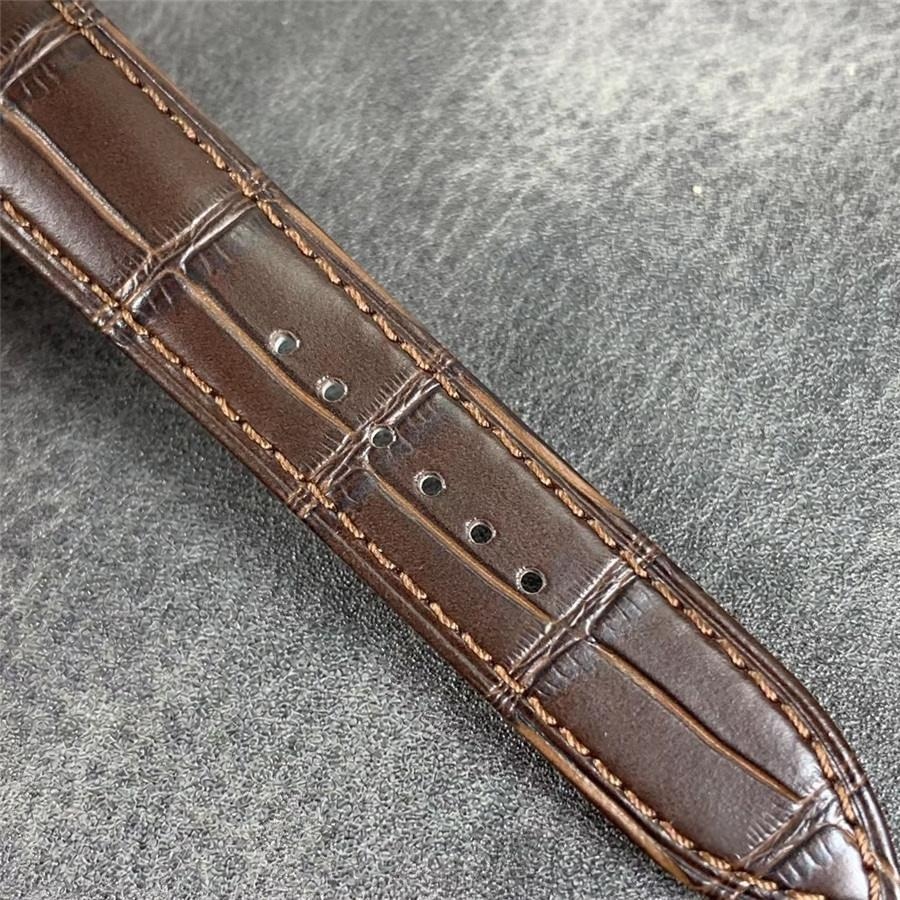 ZF Jaeger-LeCoultre Rendez-Vous Q3523570 Bezeli Elmas Taşlı Saat, Altın Kasa Kahverengi Kayış — 8. fotoğraf
