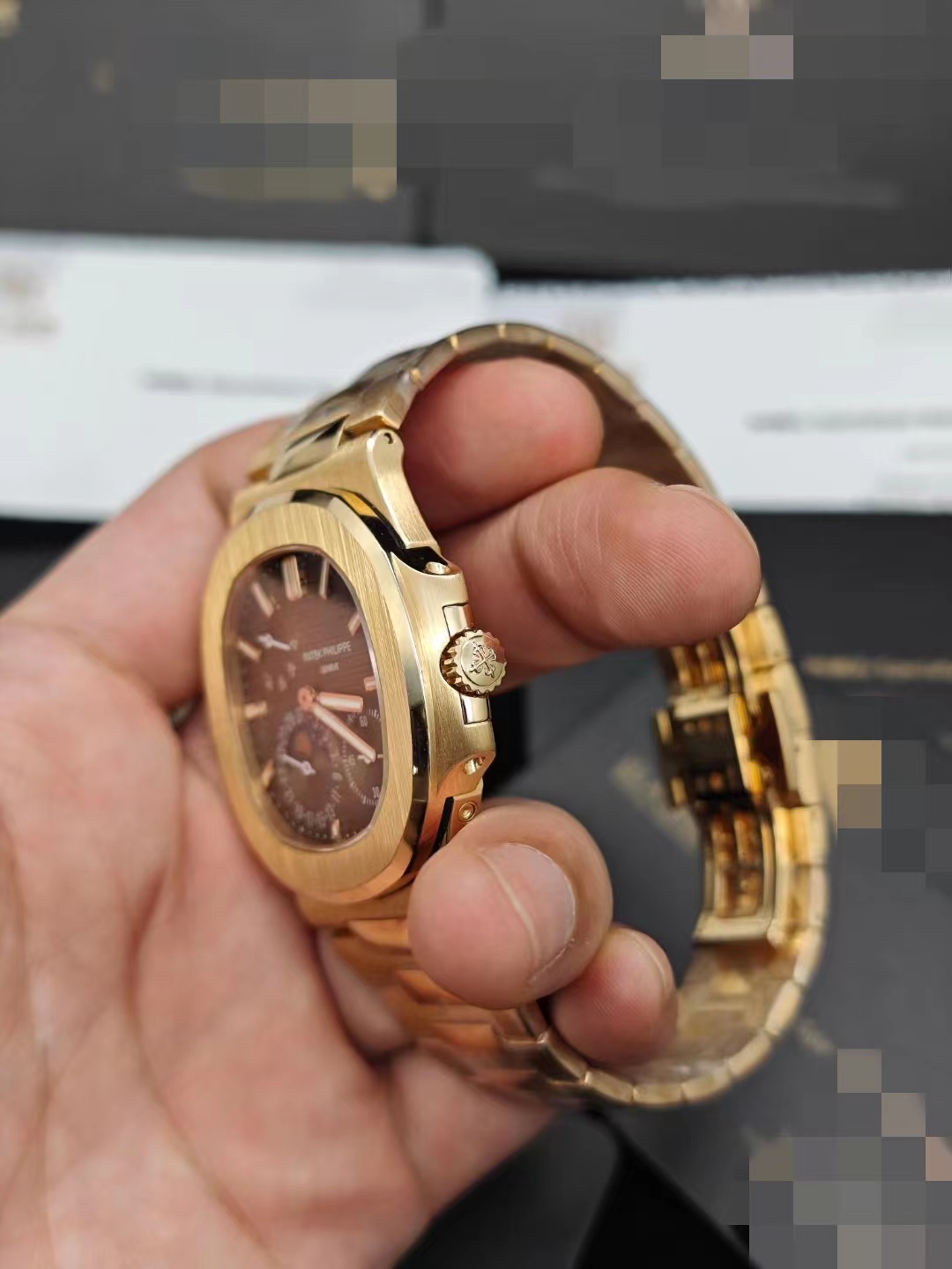 ZF V2 Replica Patek Philippe Nautilus 5712r Moon Phase — 13. fotoğraf