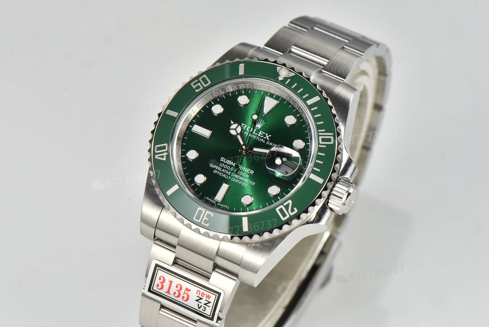 ZZ Factory V3 sürümü Rolex yeşil su hayaletinde neler geliştirildi? — 10. fotoğraf