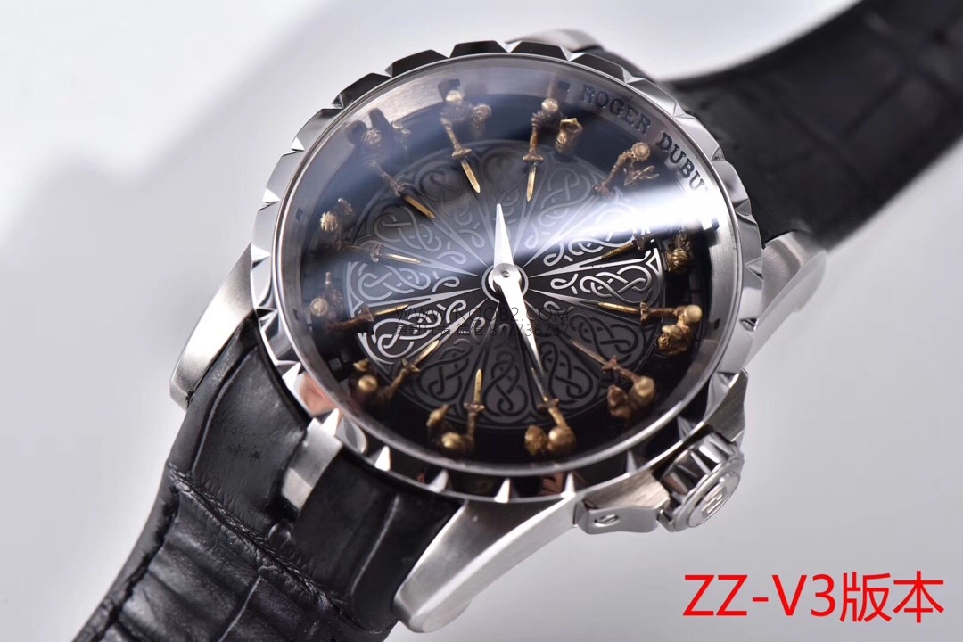 ZZ Factory V3 versiyon Roger Dubuis Excalibur King serisi Knights of the Round Table replika saat nasıl? Nerelerde iyileştirme yapıldı? — 5. fotoğraf