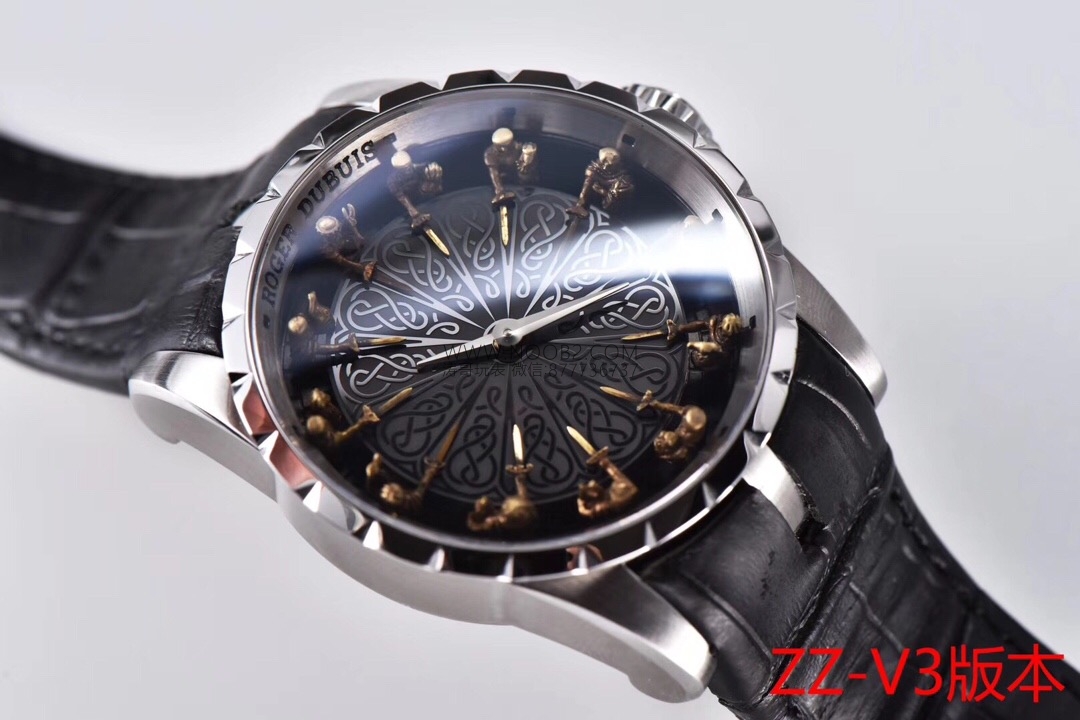 ZZ Factory V3 versiyon Roger Dubuis Excalibur King serisi Knights of the Round Table replika saat nasıl? Nerelerde iyileştirme yapıldı? — 6. fotoğraf