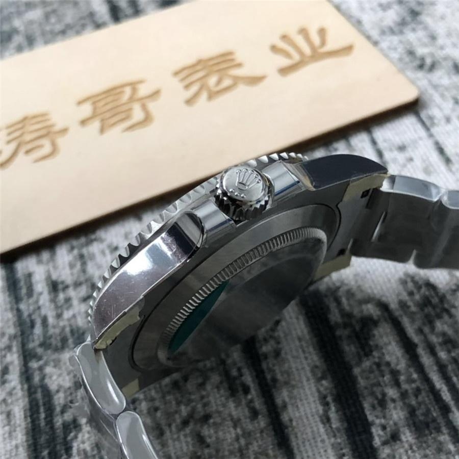 ZZ Rolex Black Su Hayaleti V2 versiyonu 904 çelik 3135/2836 mekanizma — 1. fotoğraf